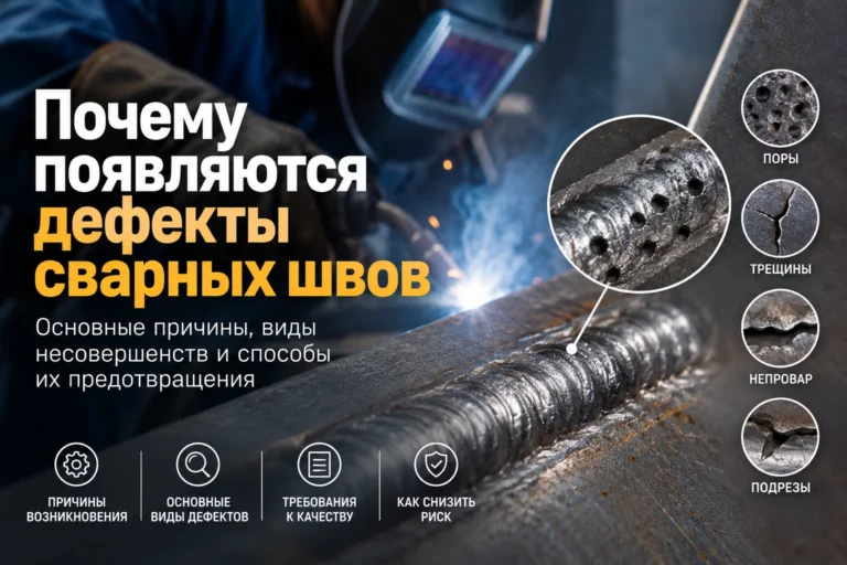 Дефекты сварных швов