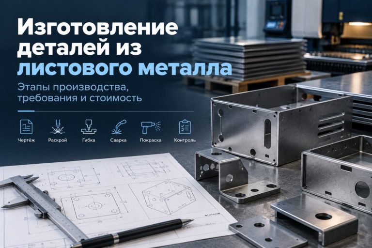 Изготовление деталей из листового металла