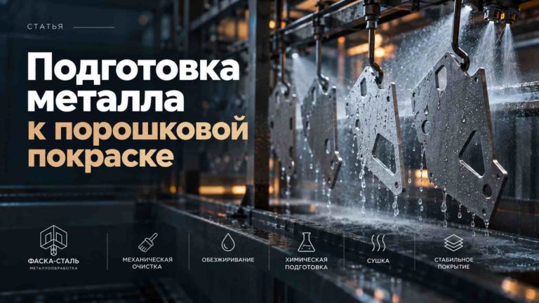 Подготовка металла к порошковой покраске