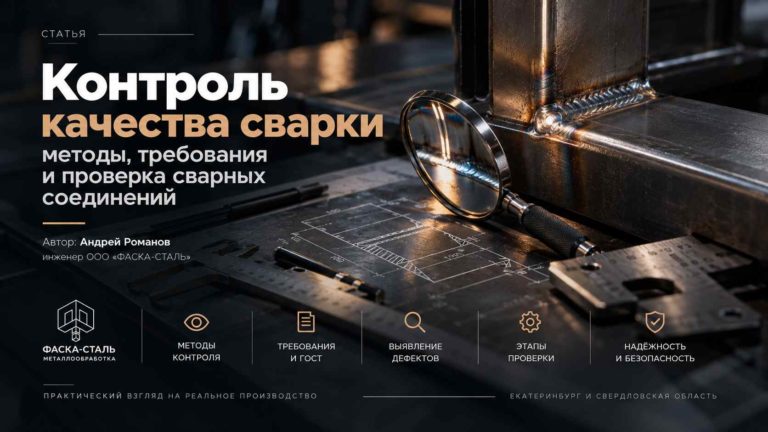 Контроль качества сварки